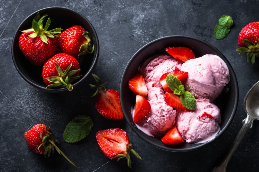 Quelle est la recette parfaite pour une glace à la fraise maison ?